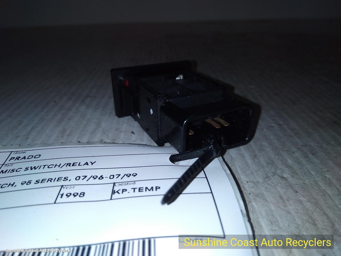 1998 Toyota Prado Misc Switch Relay