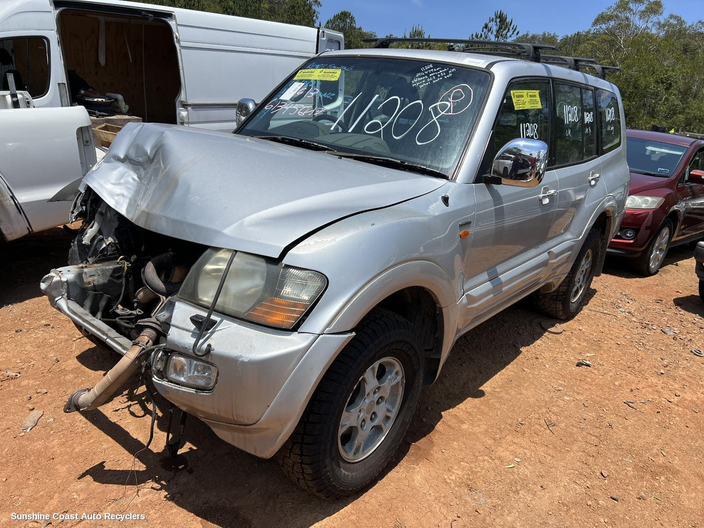 2002 Mitsubishi Pajero Seatbelt Stalk