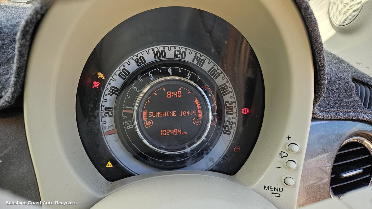 2008-2022 Fiat 500 Instrument Cluster