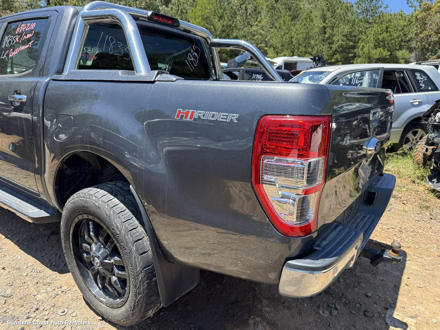 2011-2022 Ford Ranger Ute Back