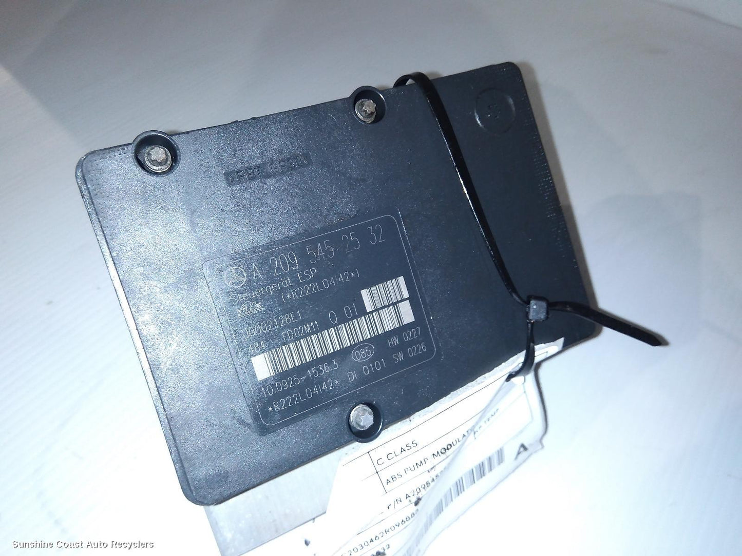 2003 Mercedes C Class Abs Pump Modulator