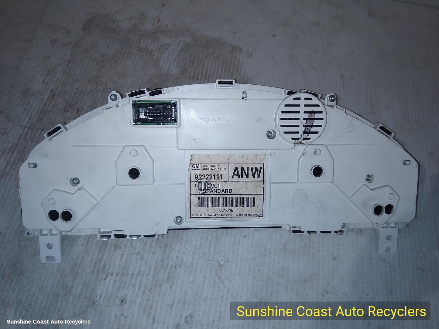 2008 Holden Commodore Instrument Cluster