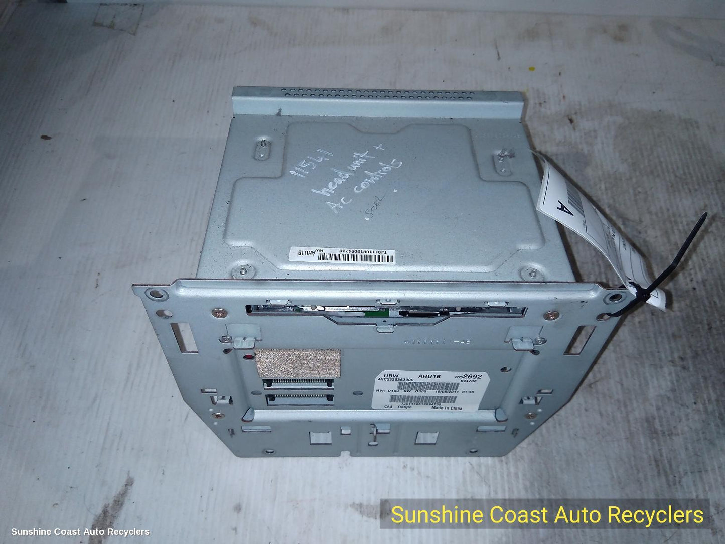 2011 Holden Commodore Radio Cd Dvd Sat Tv