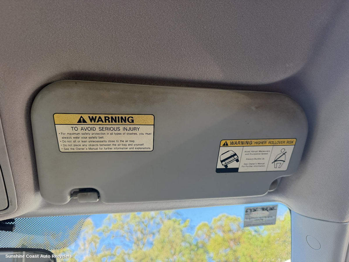 2005-2010 Kia Sportage Sunvisor