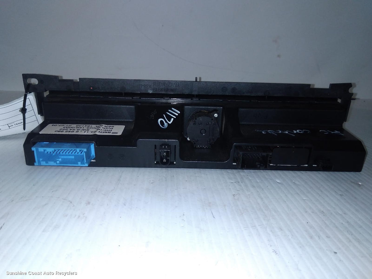 2002-2008 Bmw 7 Series Heater Ac Controls