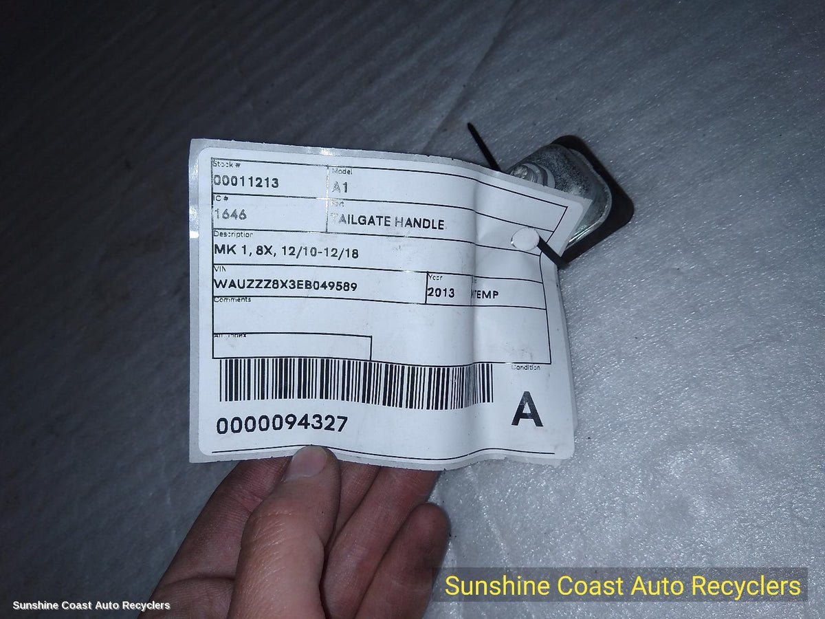 2010-2018 Audi A1 Tailgate Handle