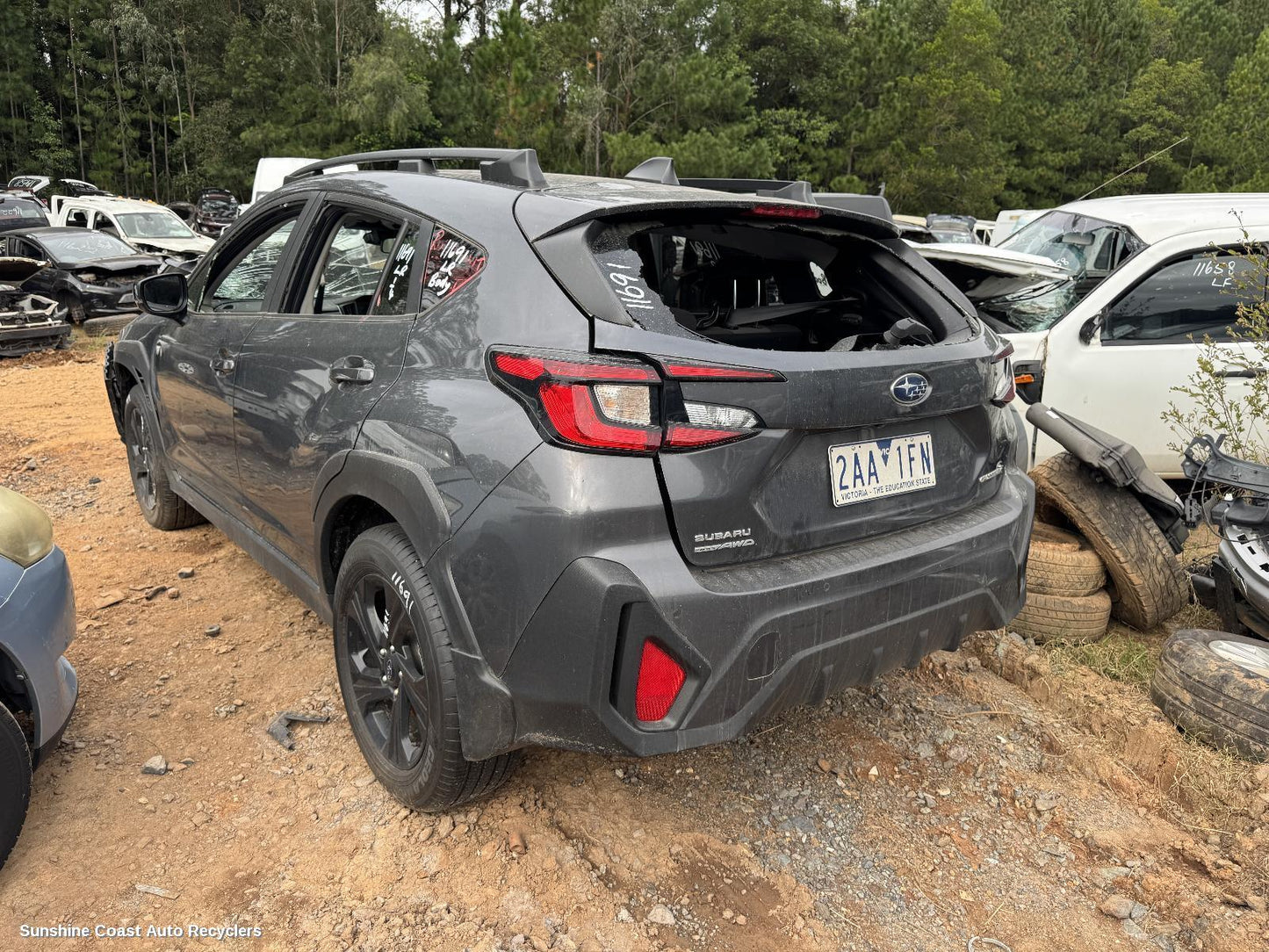 2022-2026 Subaru Crosstrek Fuel Door   Filler