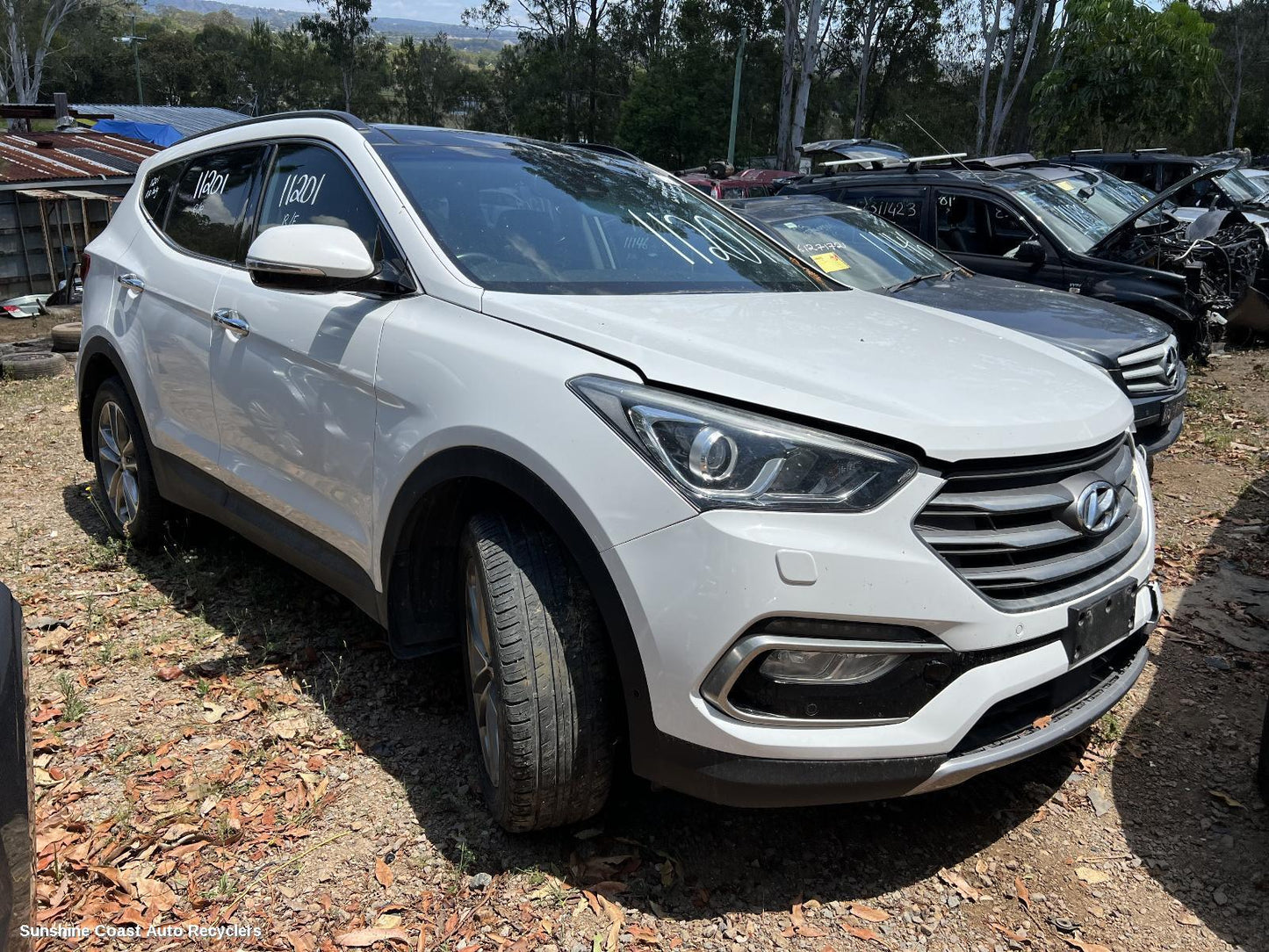 2015 Hyundai Santa Fe Right Headlamp