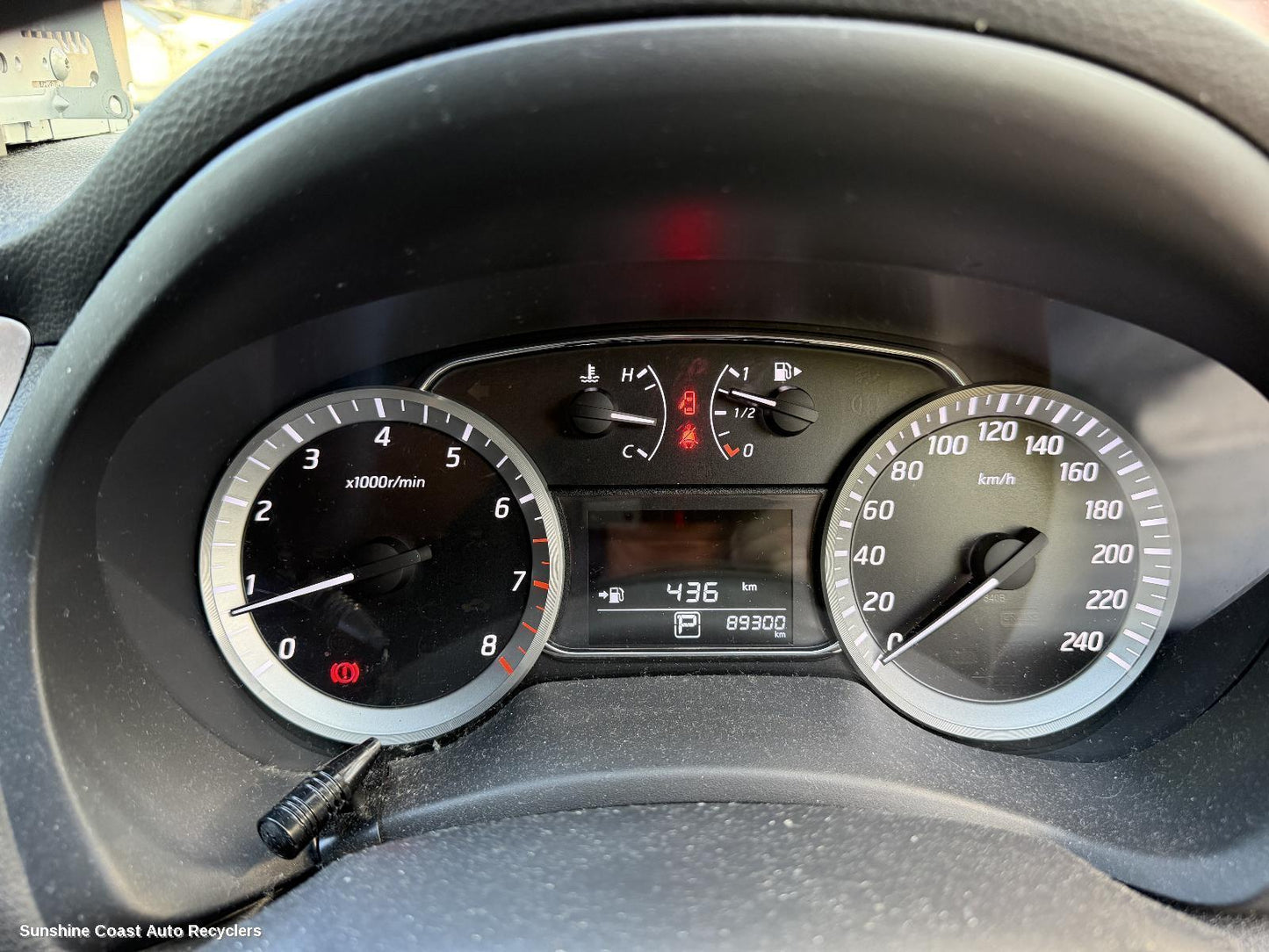 2012-2017 Nissan Pulsar Instrument Cluster