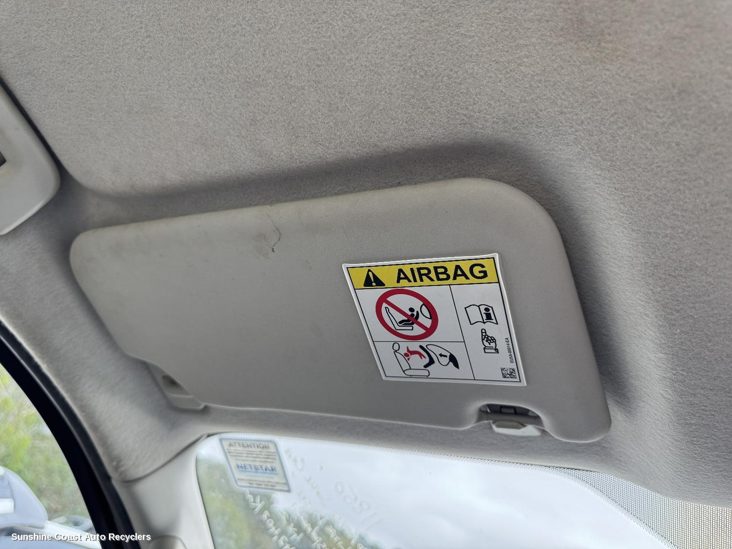 2018 Ford Ranger Sunvisor