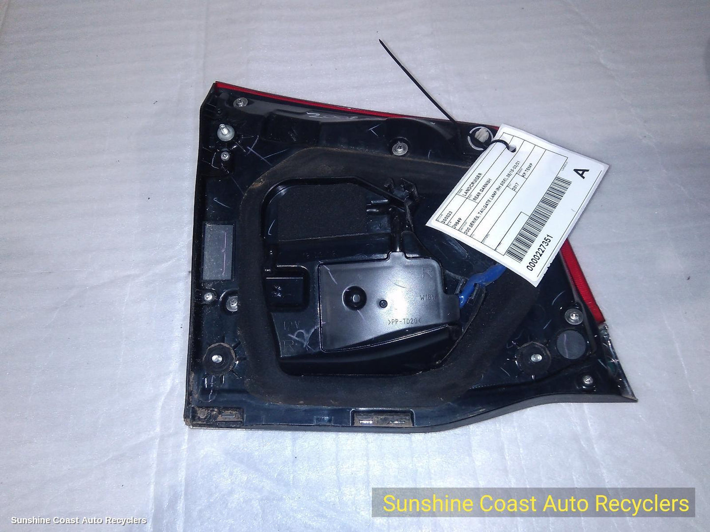 2017 Toyota Landcruiser Rear Garnish