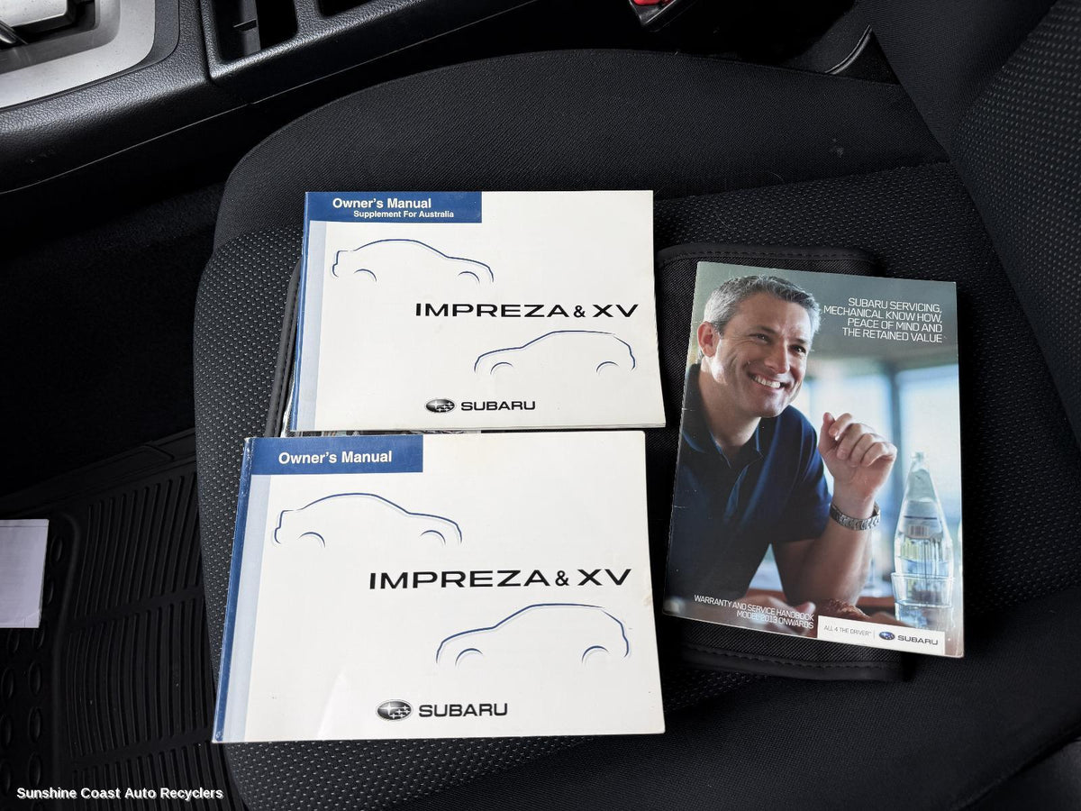 2011-2017 Subaru Impreza Owners Handbook