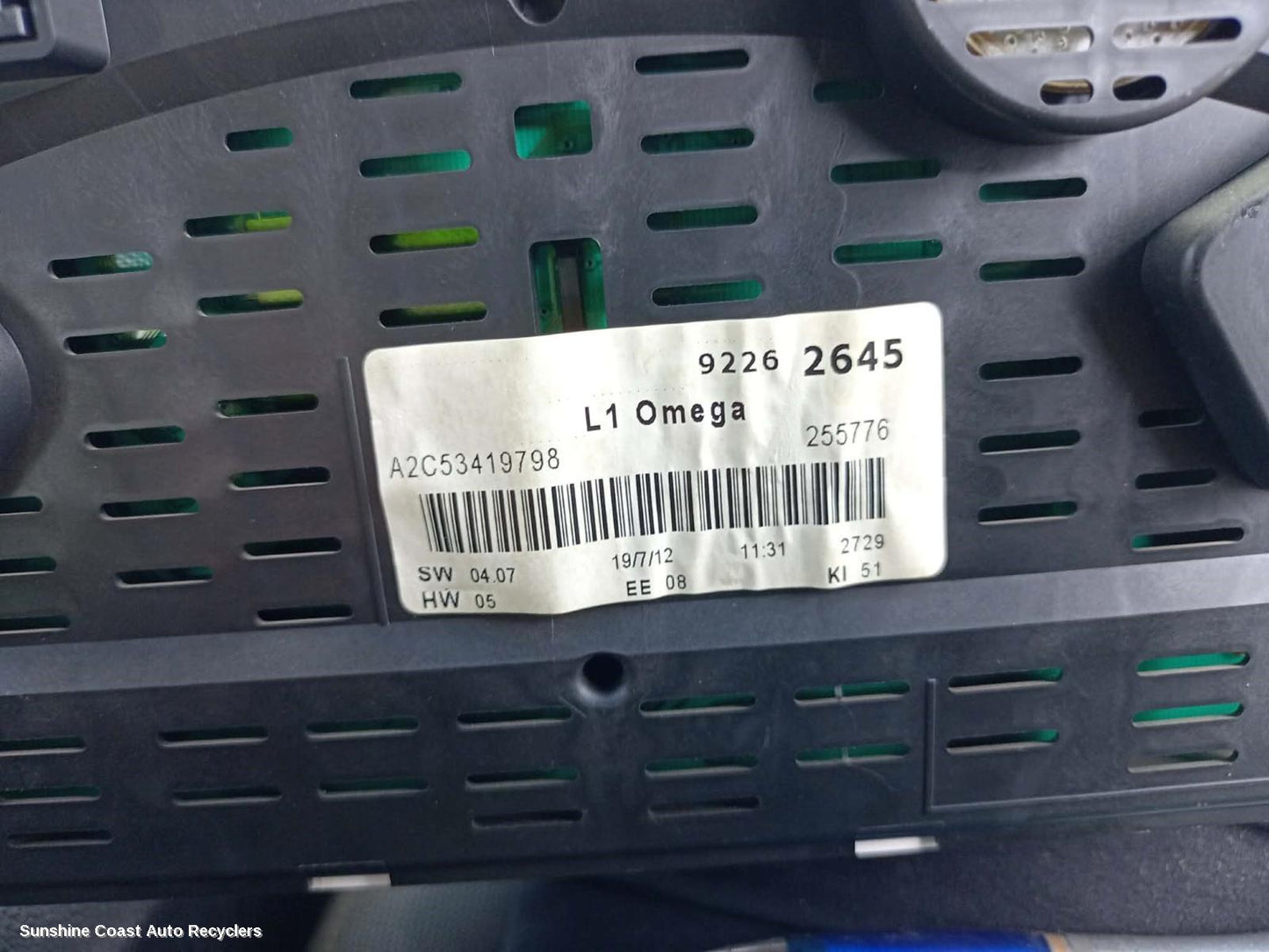 2006-2013 Holden Commodore Instrument Cluster