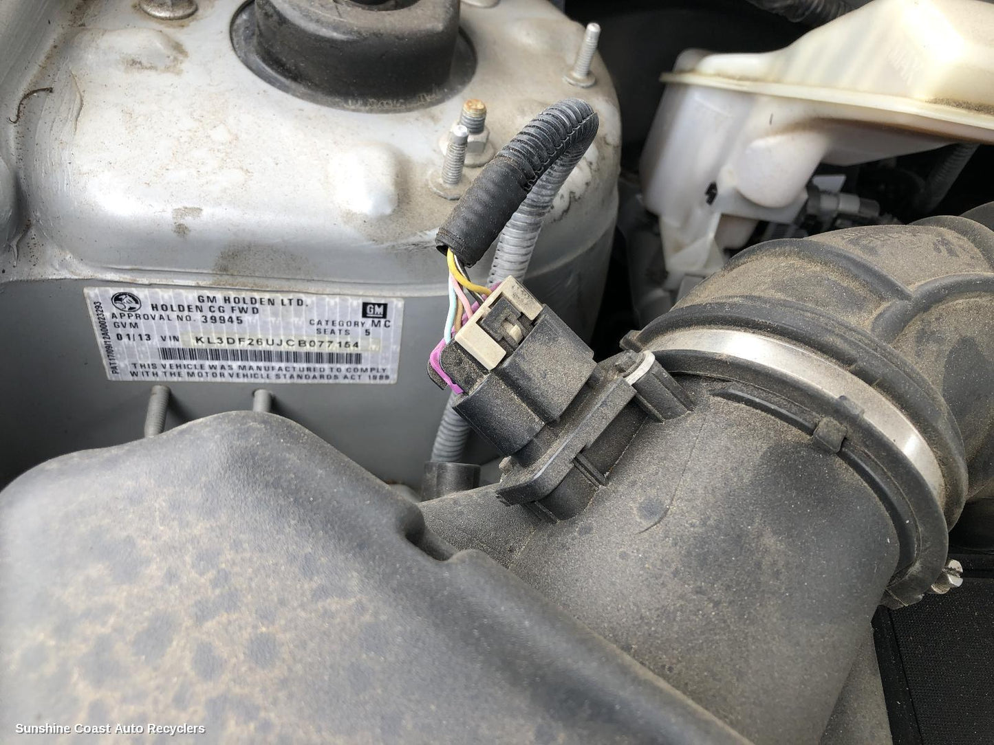 2012 Holden Captiva Air Flow Meter