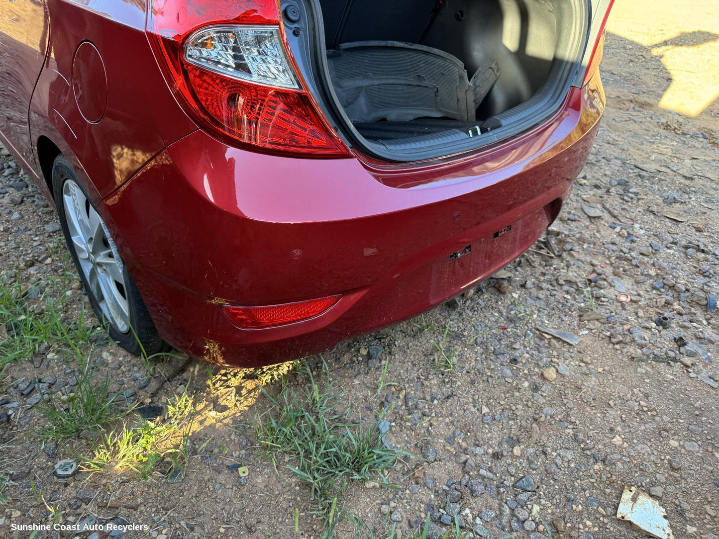 2017 Hyundai Accent Rear Bumper
