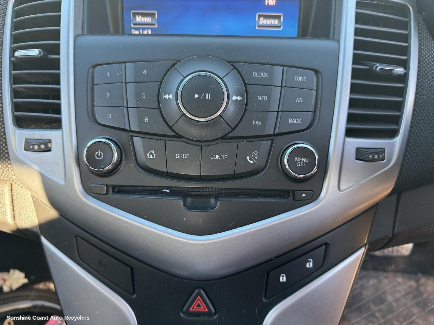 2015 Holden Cruze Radio Cd Dvd Sat Tv