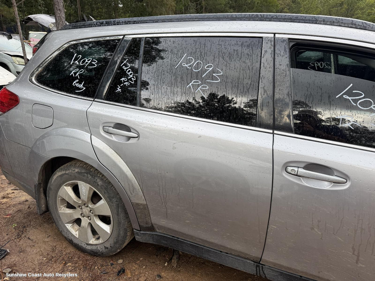 2009-2014 Subaru Outback Right Rear Door Window