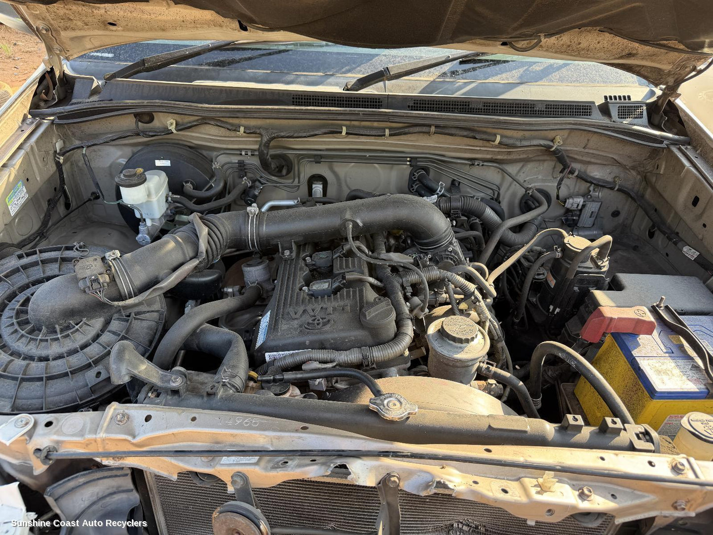 2005-2011 Toyota Hilux Battery Tray