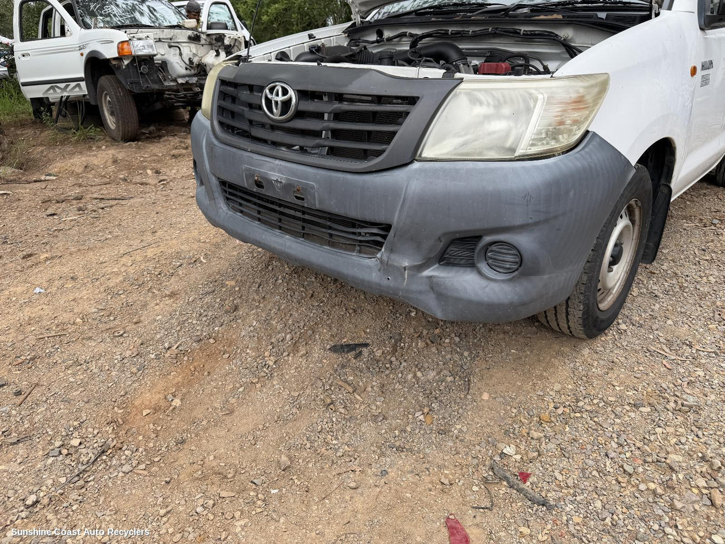 2012 Toyota Hilux Front Bumper