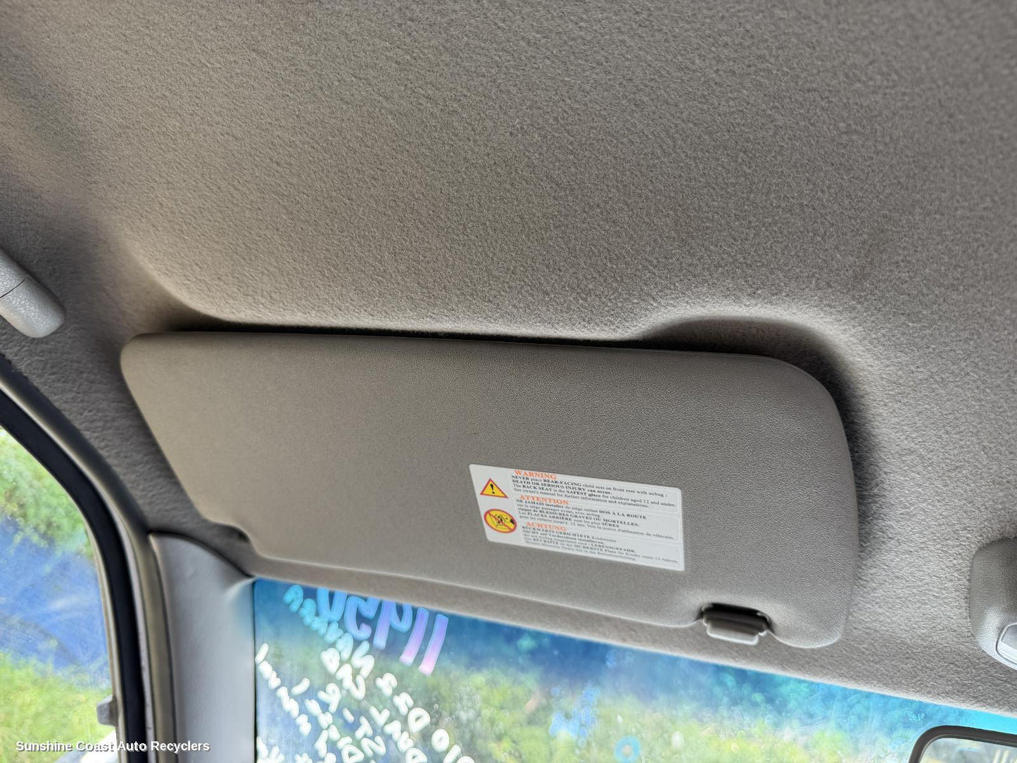 1997-2015 Nissan Navara Sunvisor