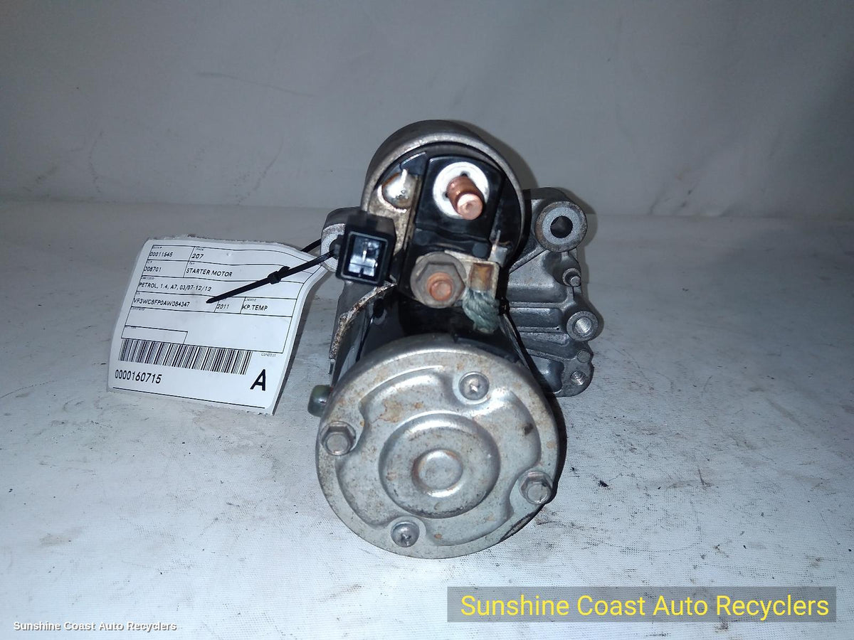 2007-2012 Peugeot 207 Starter