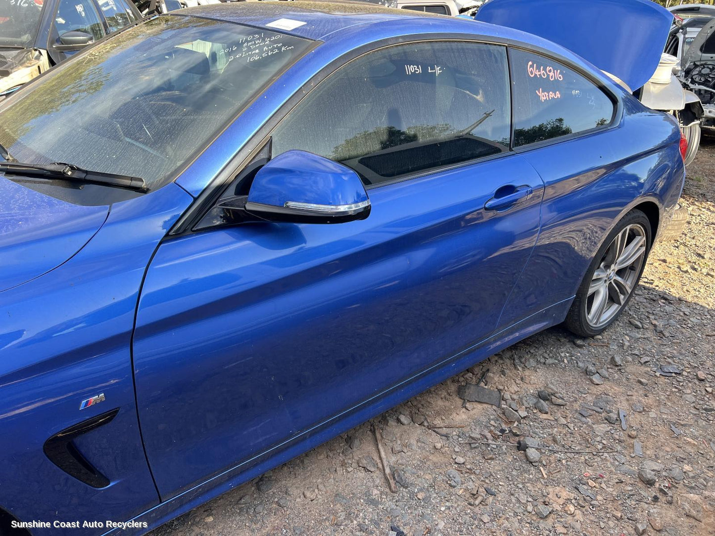 2016 Bmw 4 Series Left Front Door