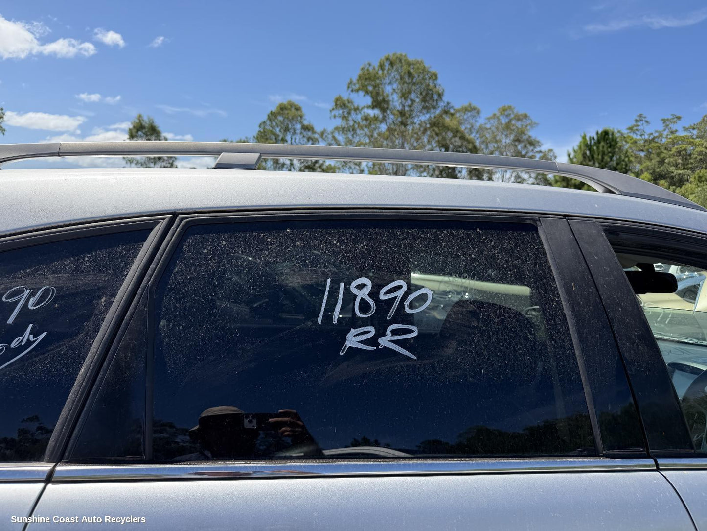 2017 Holden Captiva Right Rear Door Window