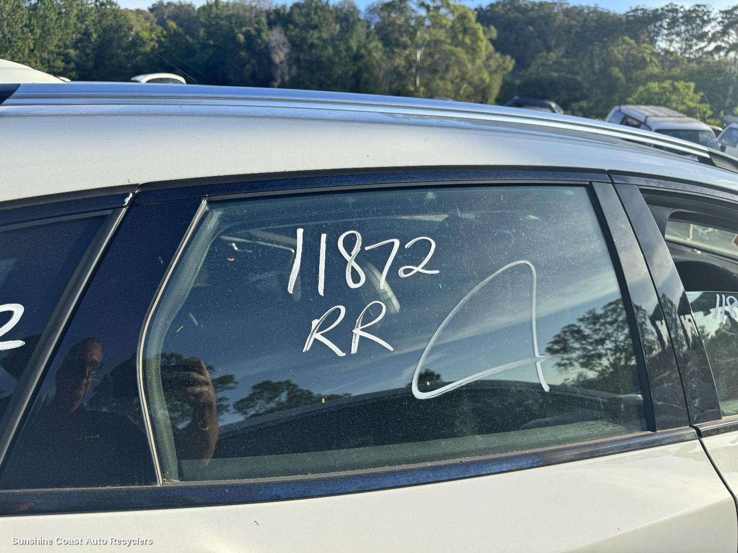 2013-2019 Volvo S40 Right Rear Door Window