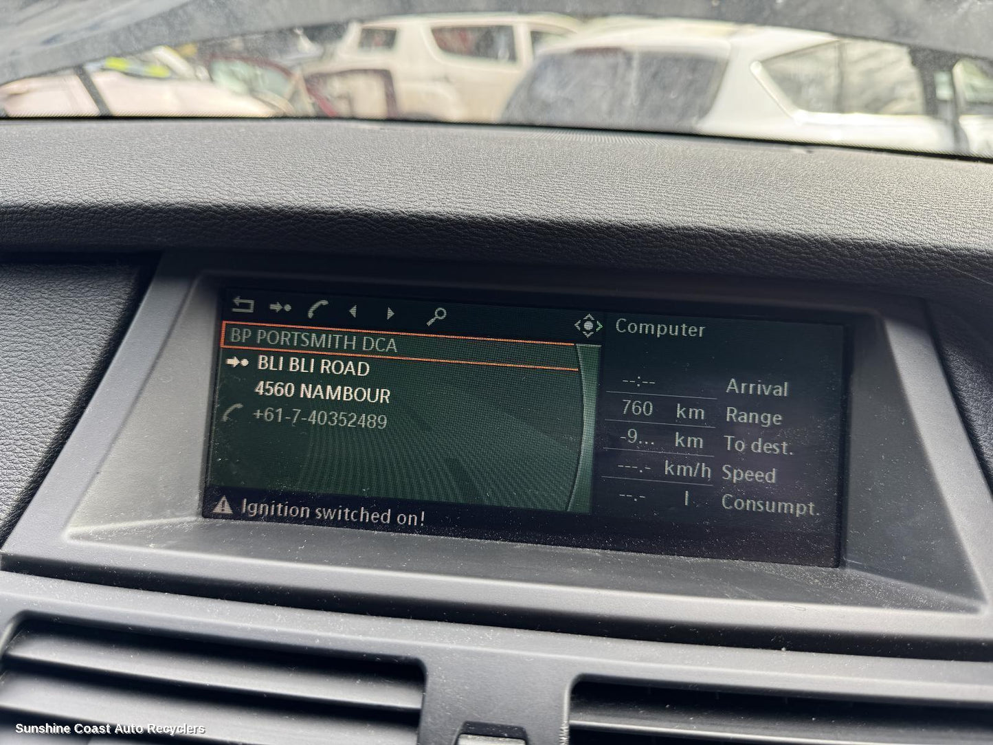 2007-2009 Bmw X5 Radio Cd Dvd Sat Tv