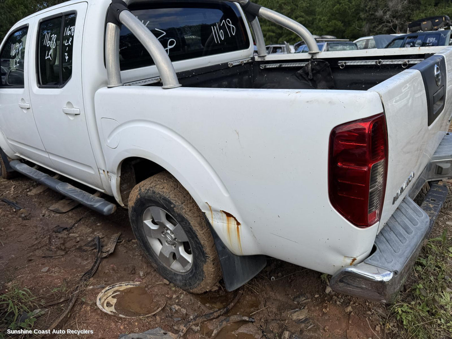 2005-2015 Nissan Navara Ute Back