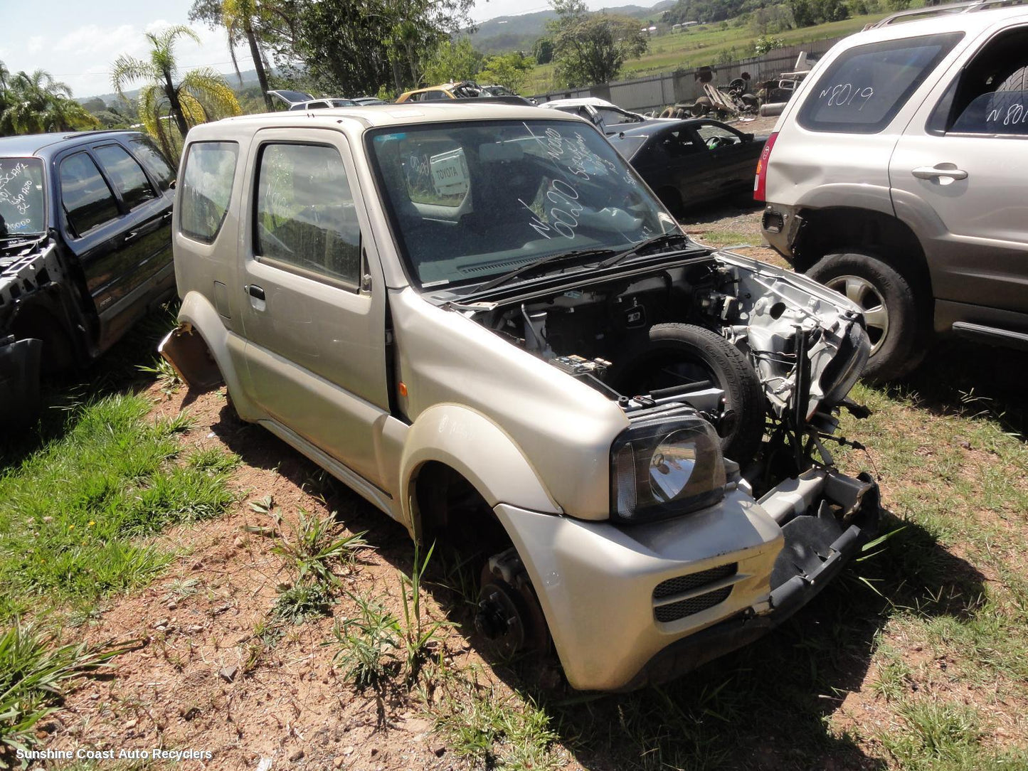 2009 Suzuki Jimny Door Boot Gate Lock