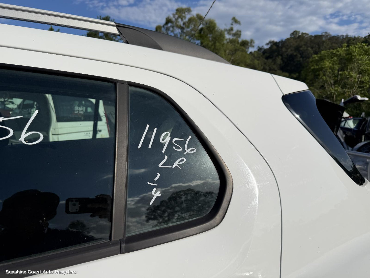 2013-2020 Holden Trax Left Rear 1 4 Door Glass