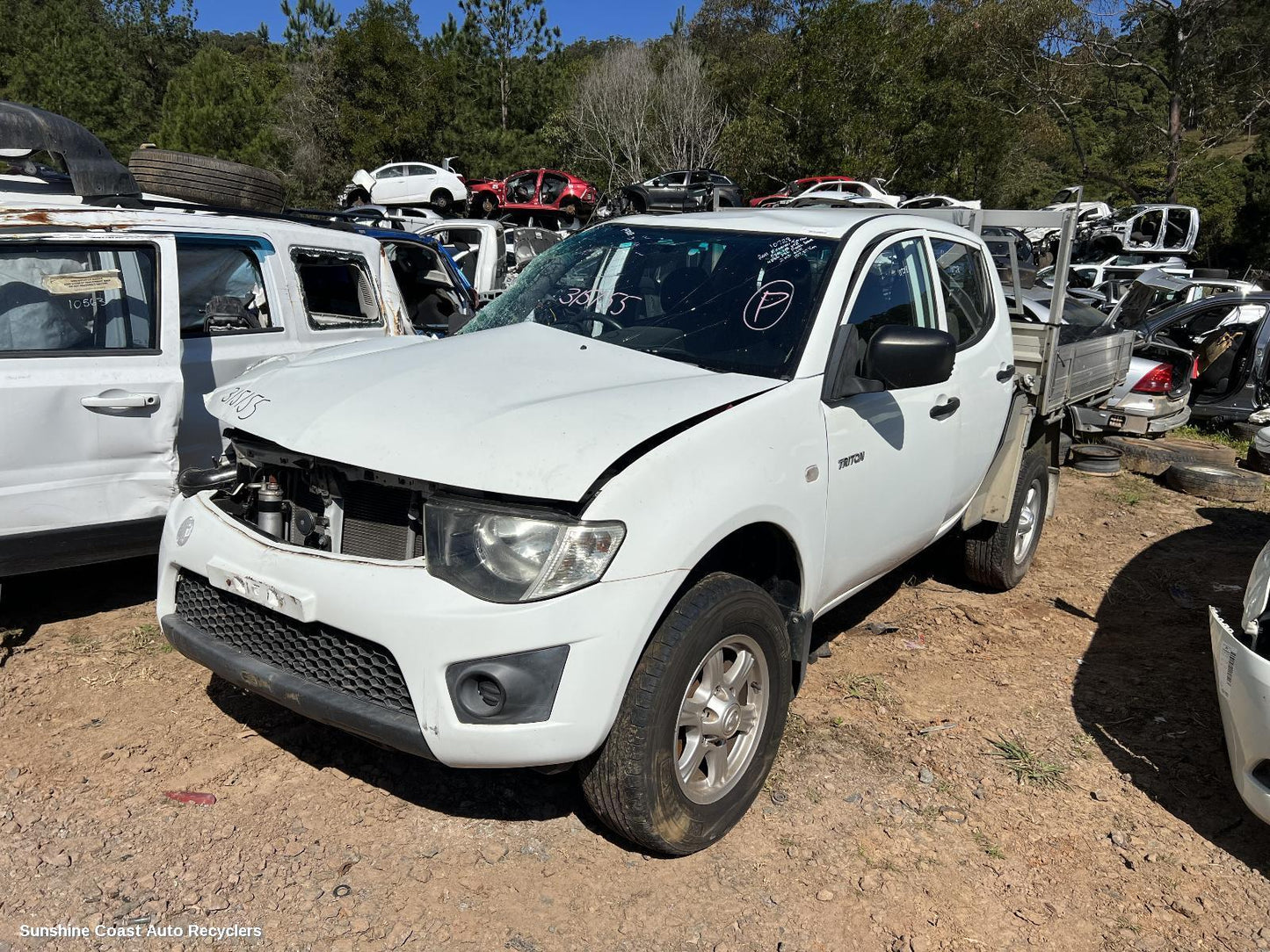 2011 Mitsubishi Triton Seatbelt Stalk