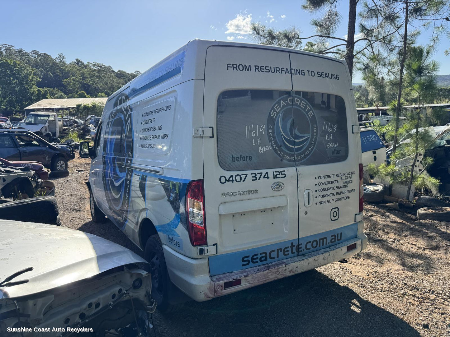 2013-2023 Ldv V80 Right Guard