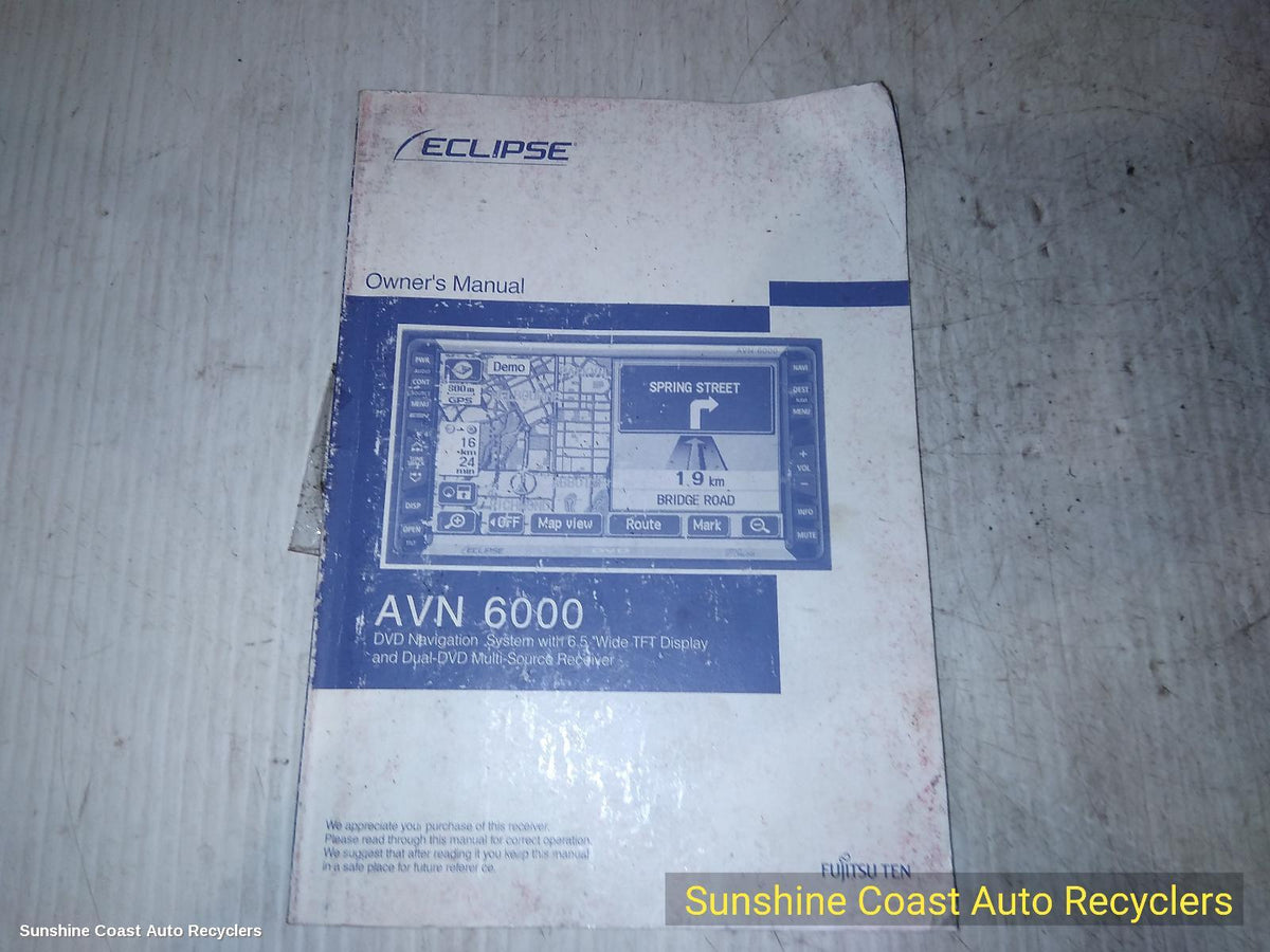 2000-2006 Mitsubishi Pajero Radio Cd Dvd Sat Tv