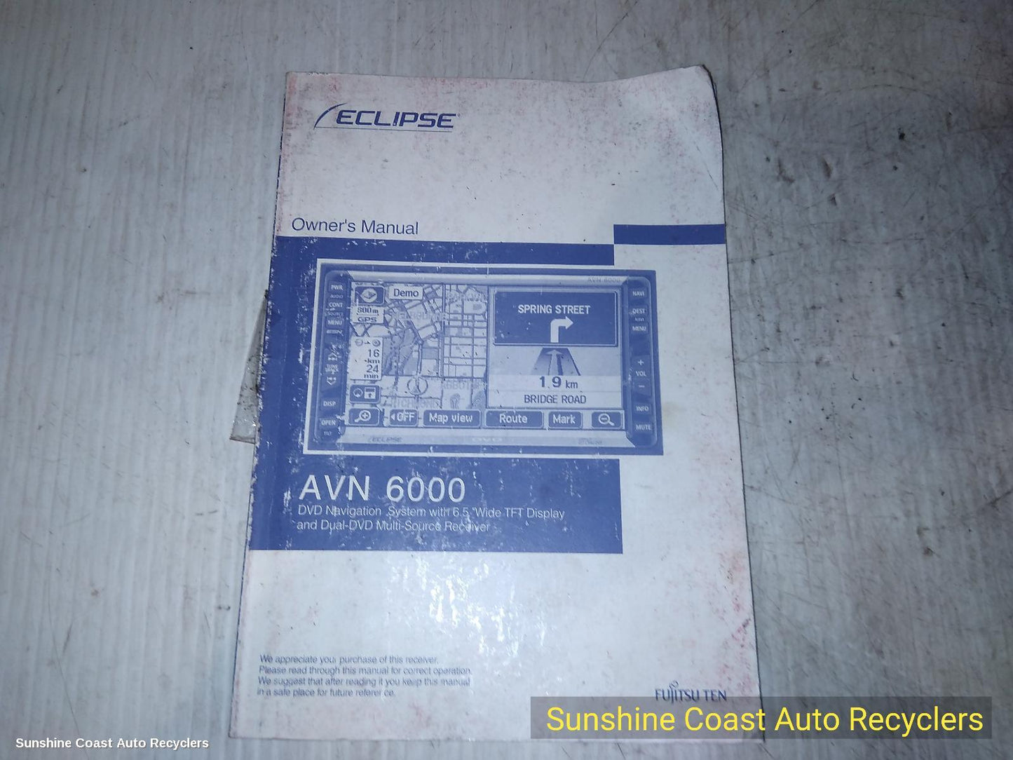 2000-2006 Mitsubishi Pajero Radio Cd Dvd Sat Tv