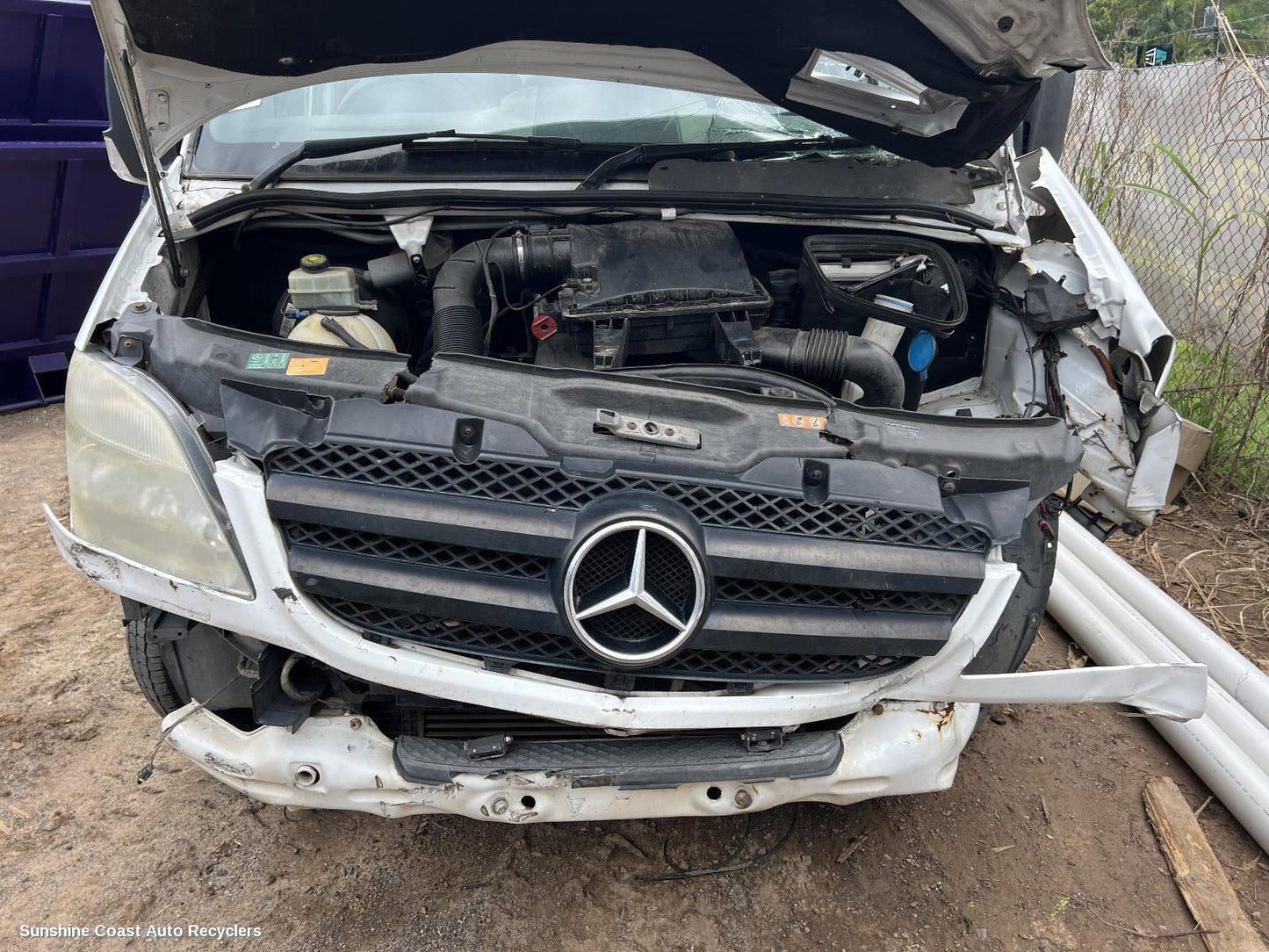 2011 Mercedes Sprinter Right Indicator Fog Side