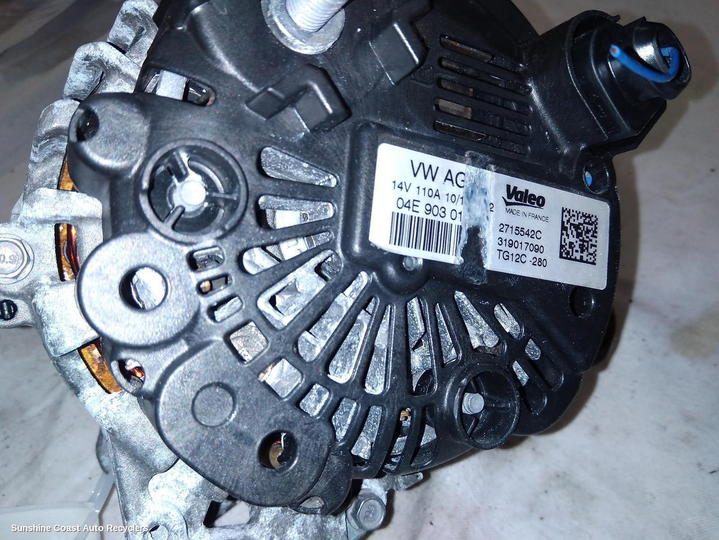 2017-2021 Skoda Fabia Alternator