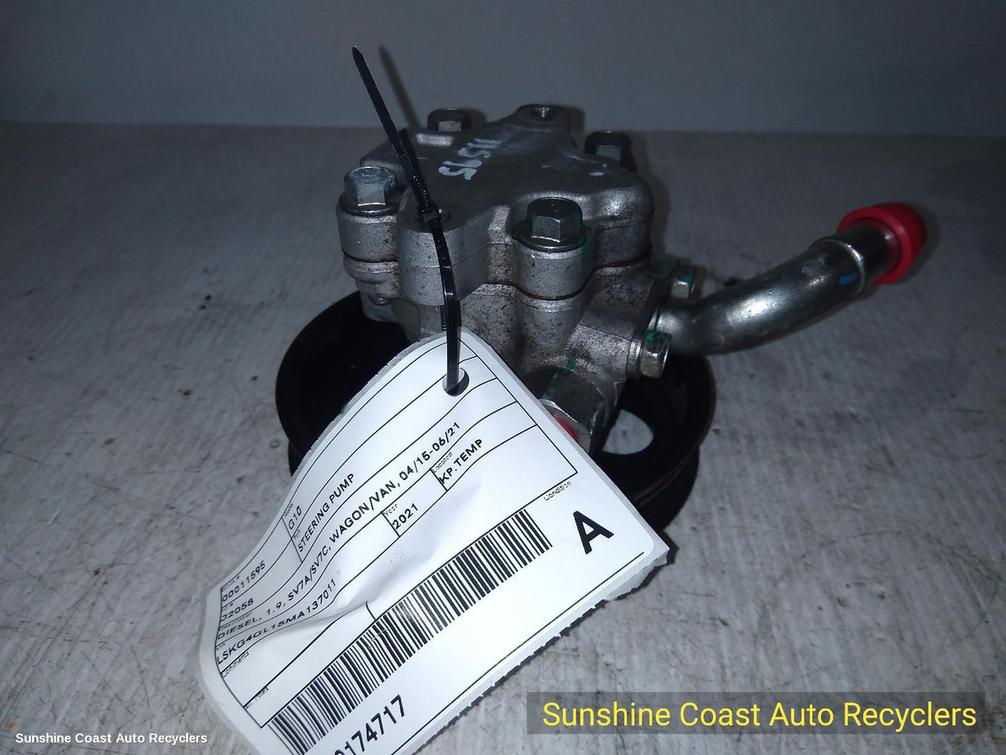 2021 Ldv G10 Steering Pump
