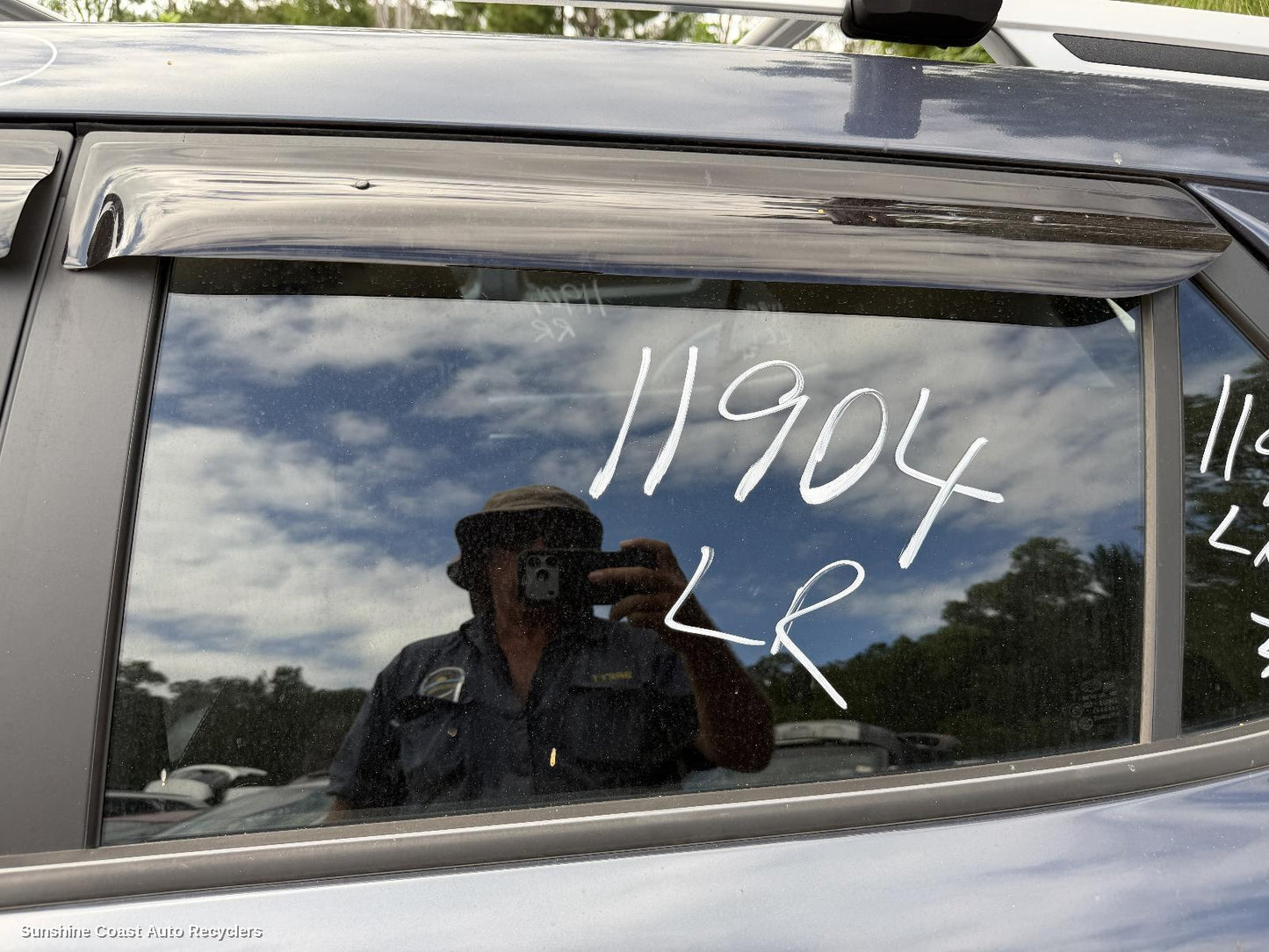 2019-2026 Hyundai Venue Left Rear Door Window