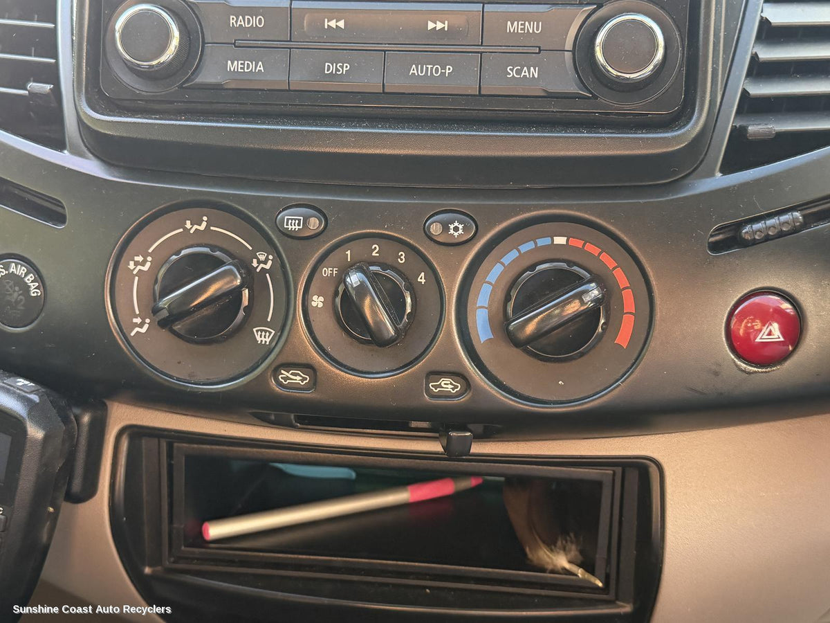 2009-2015 Mitsubishi Triton Heater Ac Controls