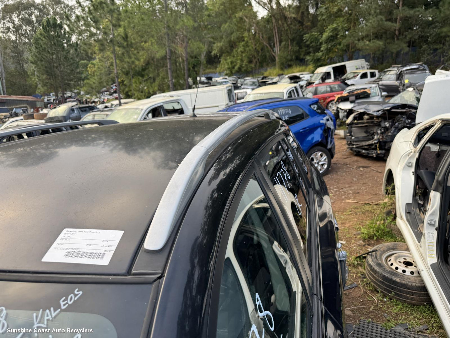 2014 Renault Kaleos Roof Rack Bars