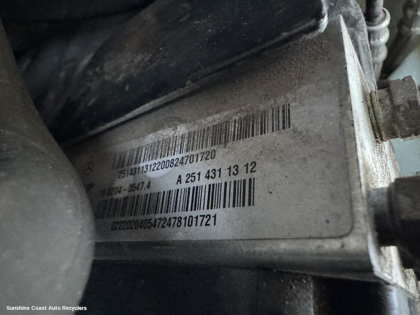 2009 Mercedes M Class Abs Pump Modulator