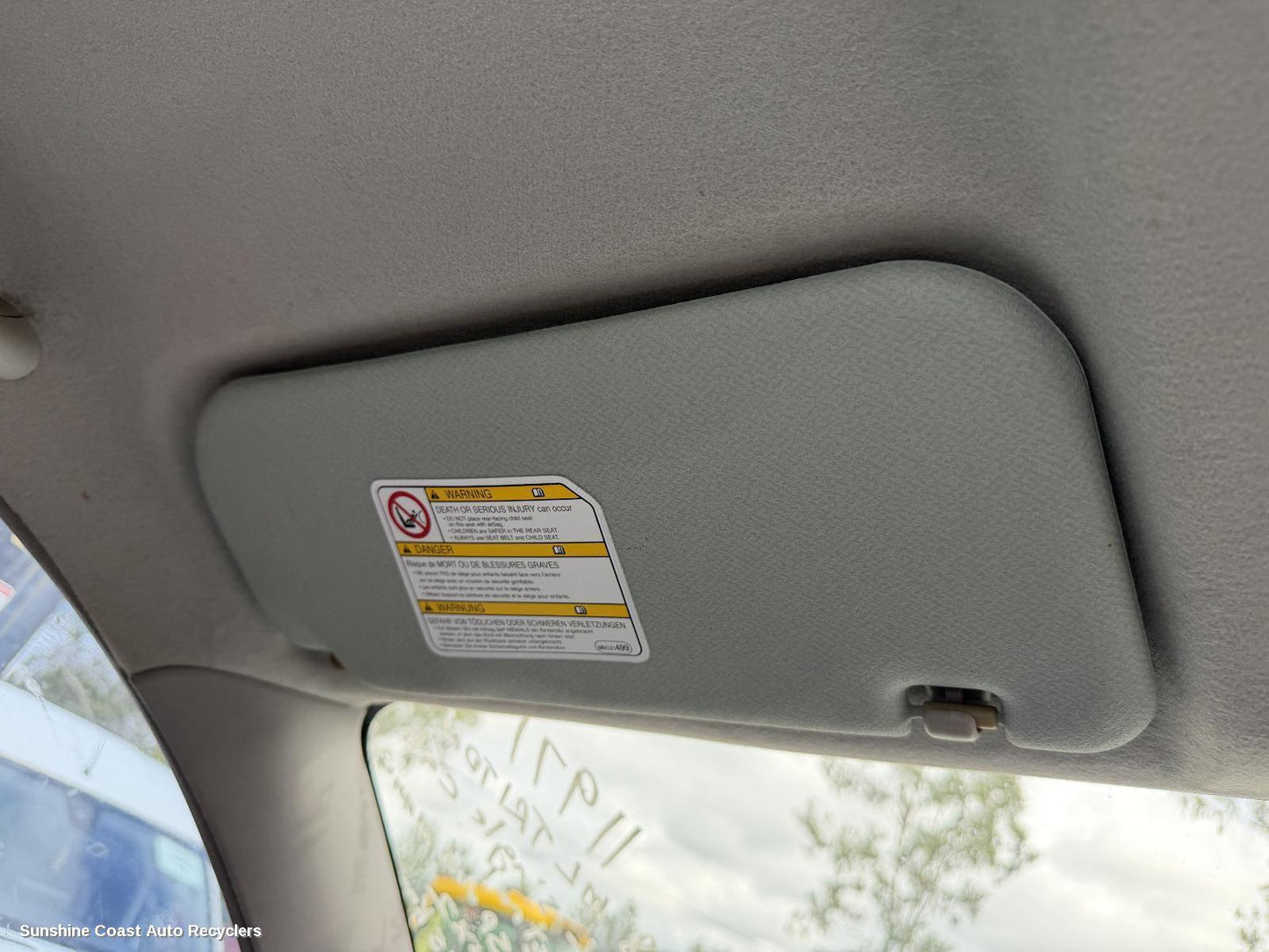2006-2009 Mitsubishi Triton Sunvisor