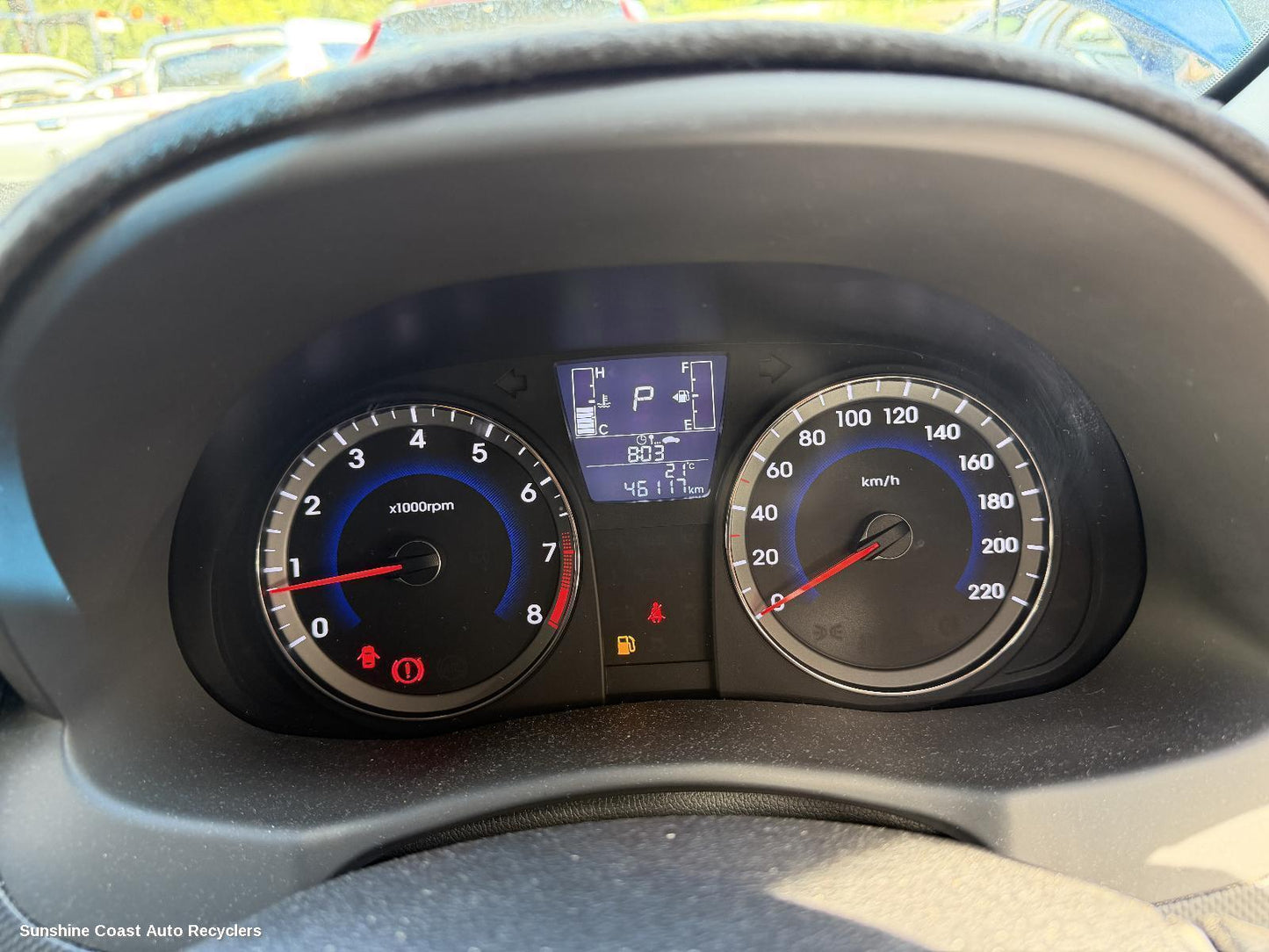 2011-2019 Hyundai Accent Instrument Cluster