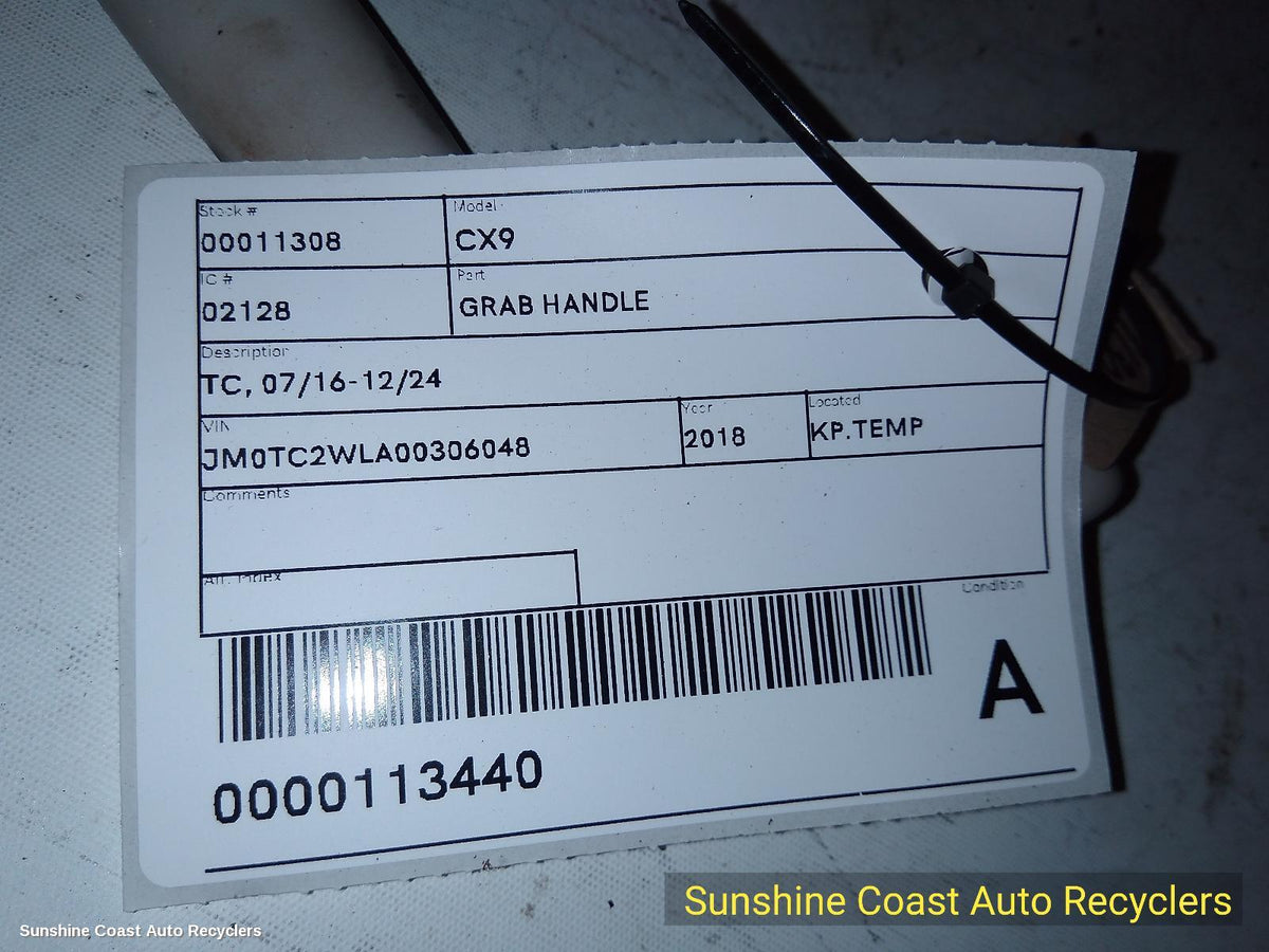 2016-2024 Mazda Cx9 Grab Handle