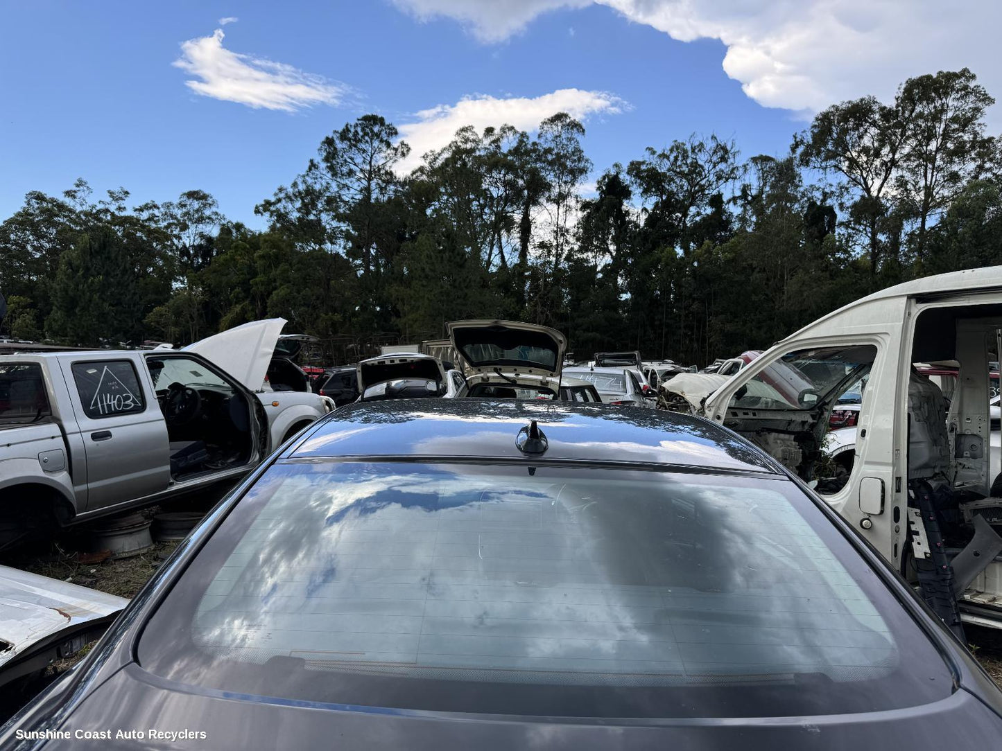 2015 Jaguar Xe Rear Tailgate Glass