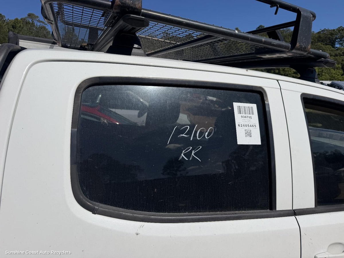 2012-2020 Holden Colorado Right Rear Door Window
