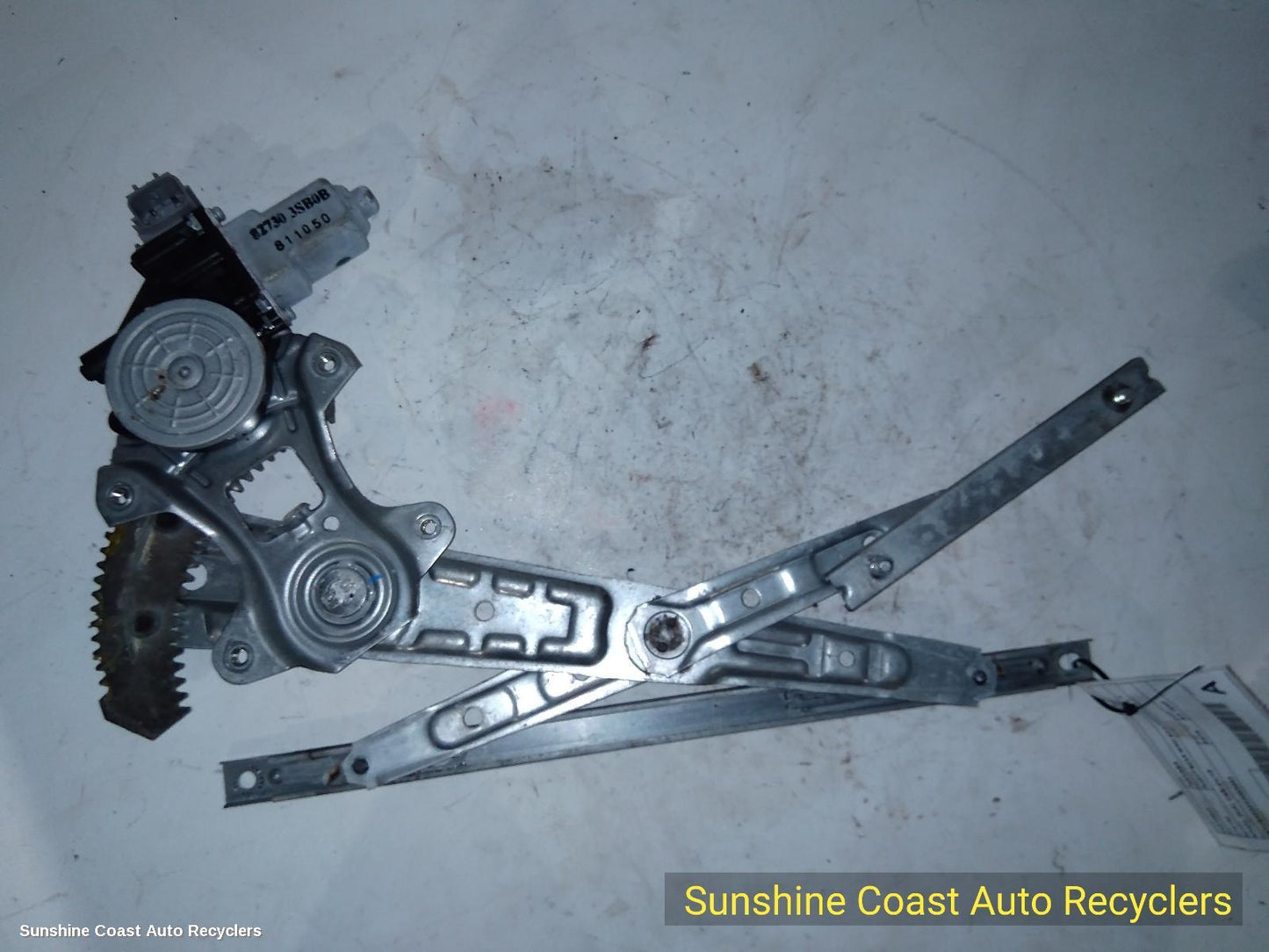 2018 Nissan Navara Right Rear Wnd Reg Motor