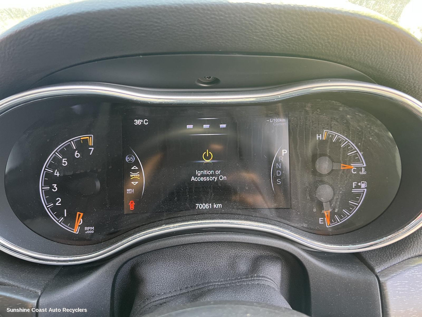 2015 Jeep Grandcherokee Instrument Cluster